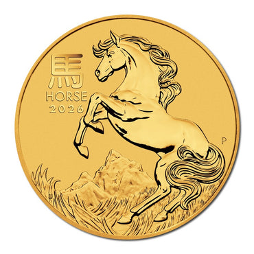 2026 Year of the Horse Gold Coins UNC
