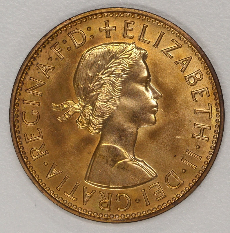 Australia 1961 Perth Mint Proof Halfpenny & Penny Pair