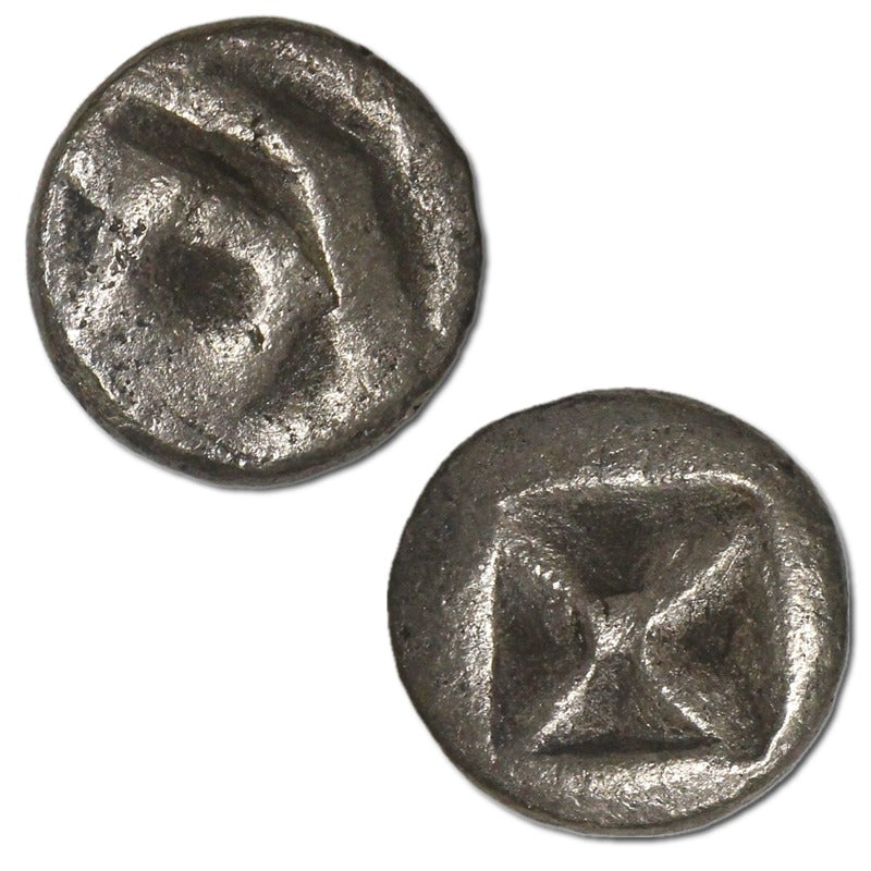 Indonesia (c.800-1000AD) Srivijaya Silver Masa VG-F