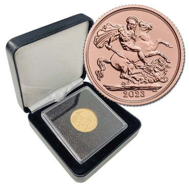 Great Britain 2023 The Coronation Gold Sovereign - King Charles III