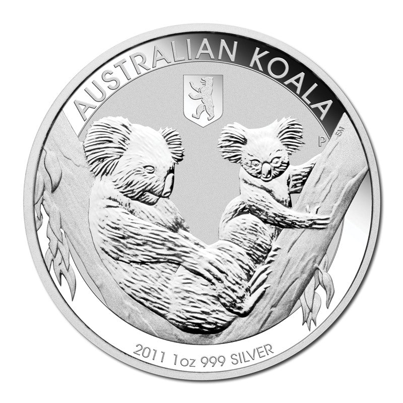 2011 Koala 1oz Silver Berlin WMF Privy UNC