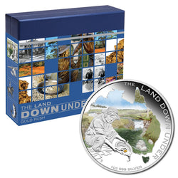 2014 The Land Down Under - Gold Rush 1oz Silver