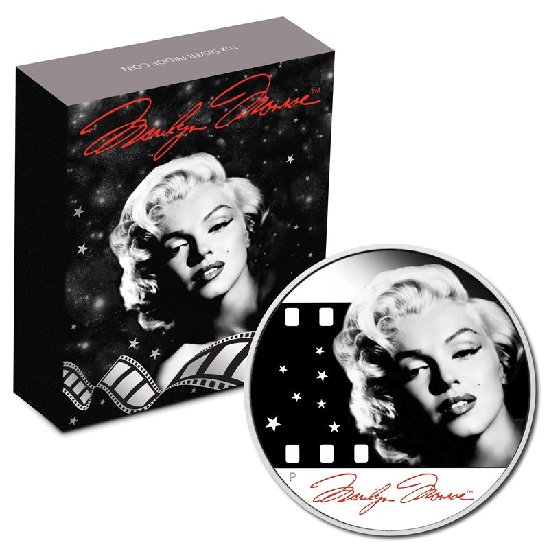 Tuvalu 2012 Marilyn Monroe Silver 1oz Proof