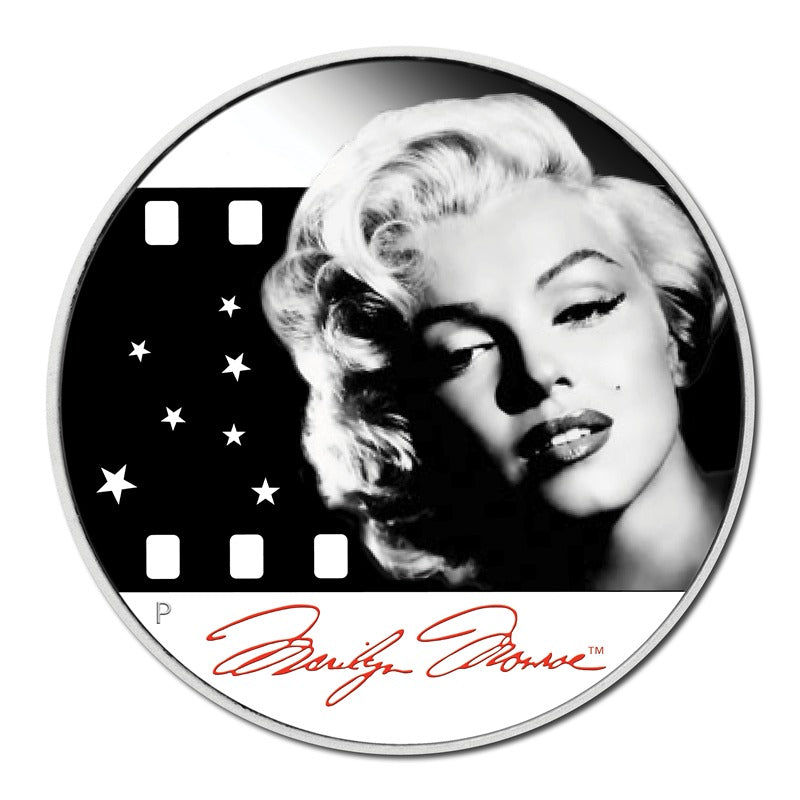 Tuvalu 2012 Marilyn Monroe Silver 1oz Proof