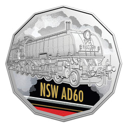 50c 2025 Steam Train Giants - New South Wales AD60 Beyer-Garratt 6029