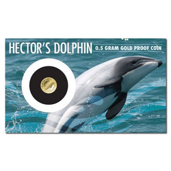 New Zealand 2016 Hector's Dolphin 0.5g Gold Proof