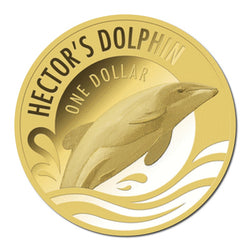 New Zealand 2016 Hector's Dolphin 0.5g Gold Proof
