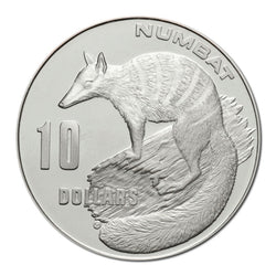 $10 1995 Numbat Silver Standard Proof