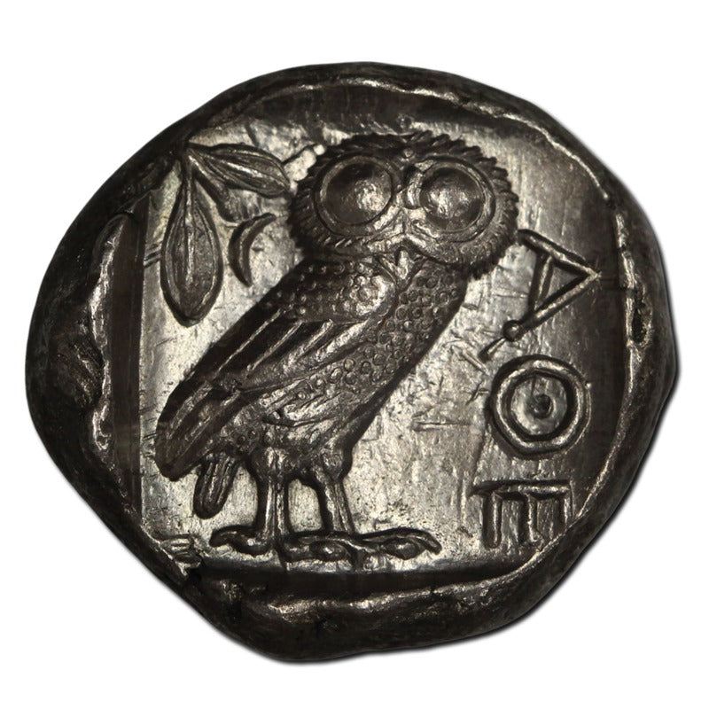 Ancient Greece (454-404 BC.) Silver Tetradrachm EF-Mint State