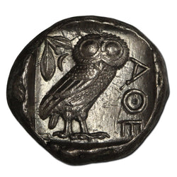 Ancient Greece (454-404 BC.) Silver Tetradrachm EF-Mint State
