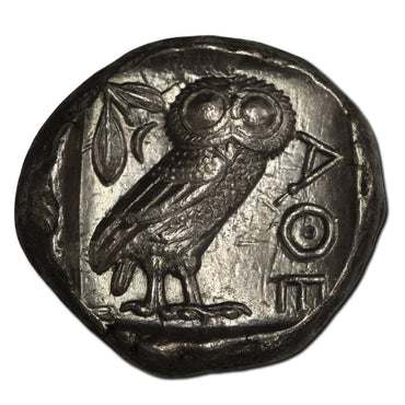Ancient Greece (454-404 BC.) Silver Tetradrachm EF-Mint State
