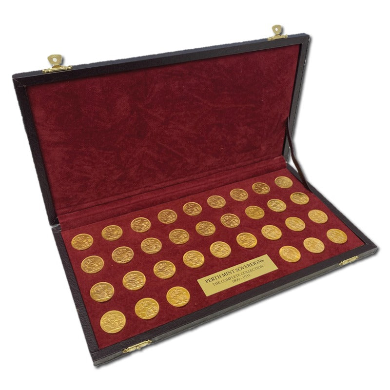 1899-1931 Perth Mint Gold Sovereign Complete Collection
