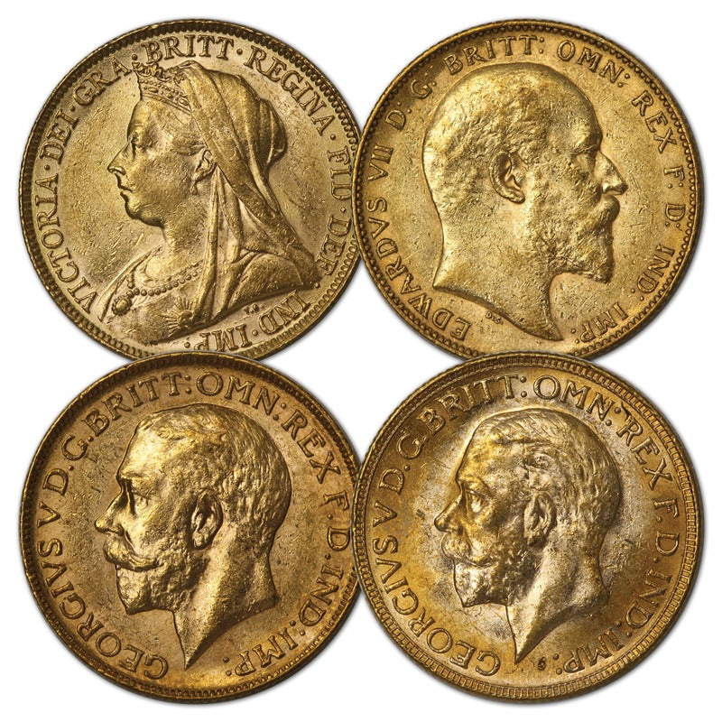 1899-1931 Perth Mint Gold Sovereign Complete Collection
