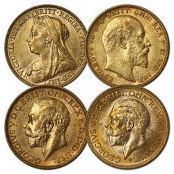 1899-1931 Perth Mint Gold Sovereign Complete Collection