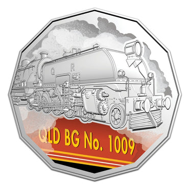 50c 2025 Steam Train Giants - Queensland Beyer-Garratt No.1009