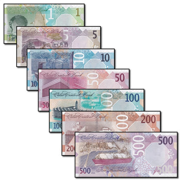 Qatar 2020 1-500 Riyals P.32-38 Complete Set of 7