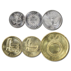 Solomon Islands 6 Coin Set UNC