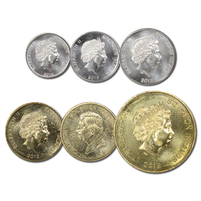Solomon Islands 6 Coin Set UNC