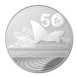 $1 2023 Sydney Opera House 50th Anniversary 1oz Silver UNC