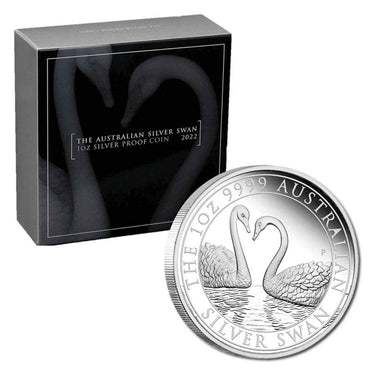 2022 The Australian Silver Swan 1oz Silver Proof