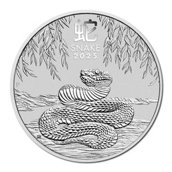 2025 Year of the Snake Silver Coins UNC