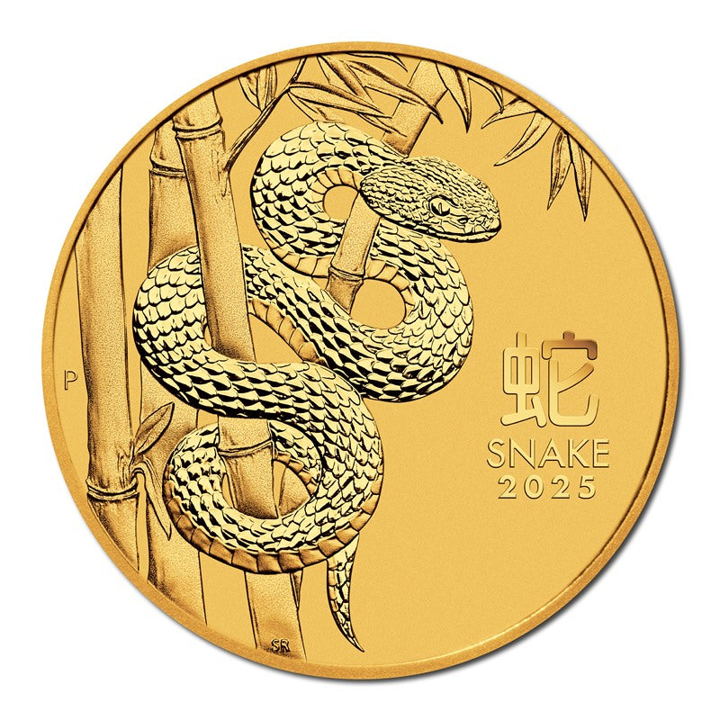 2025 Year of the Snake Gold Coins UNC