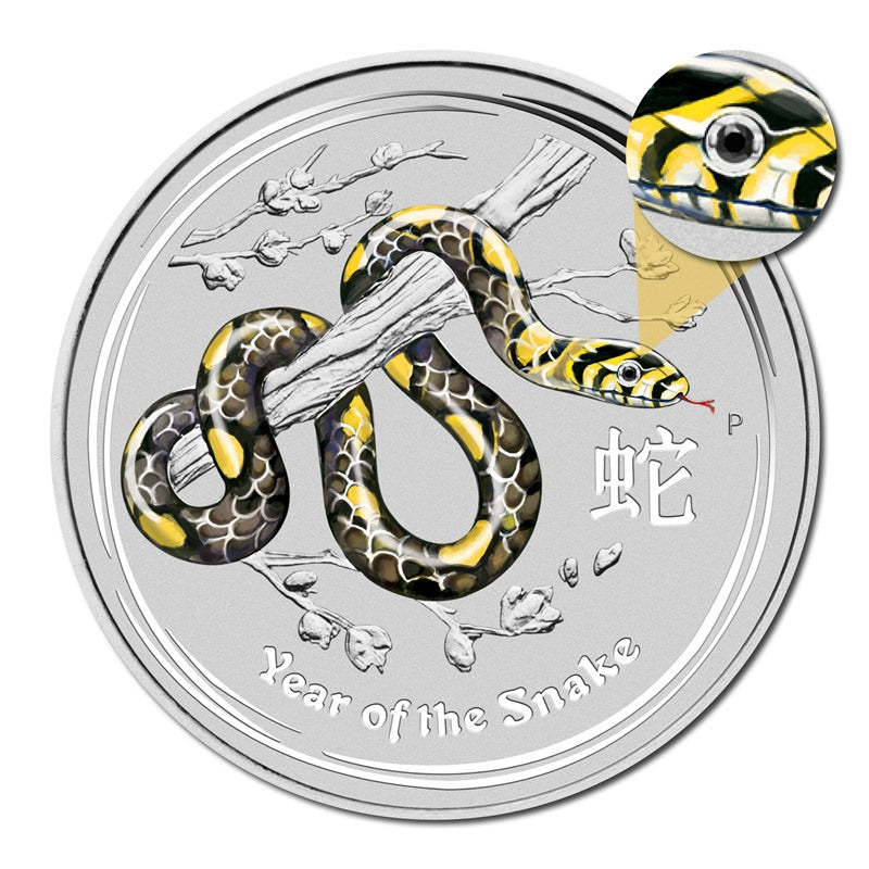 2013 Year of the Snake 1 Kilo Diamond Eye Edition