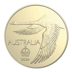 2024 Swan Pattern Dollar Al/Bronze UNC
