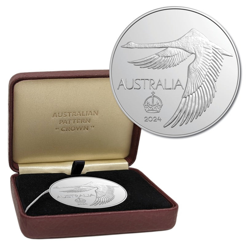 2024 Swan Pattern Dollar Silver UNC