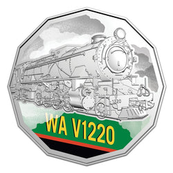50c 2025 Steam Train Giants - Western Australia V Class V1220