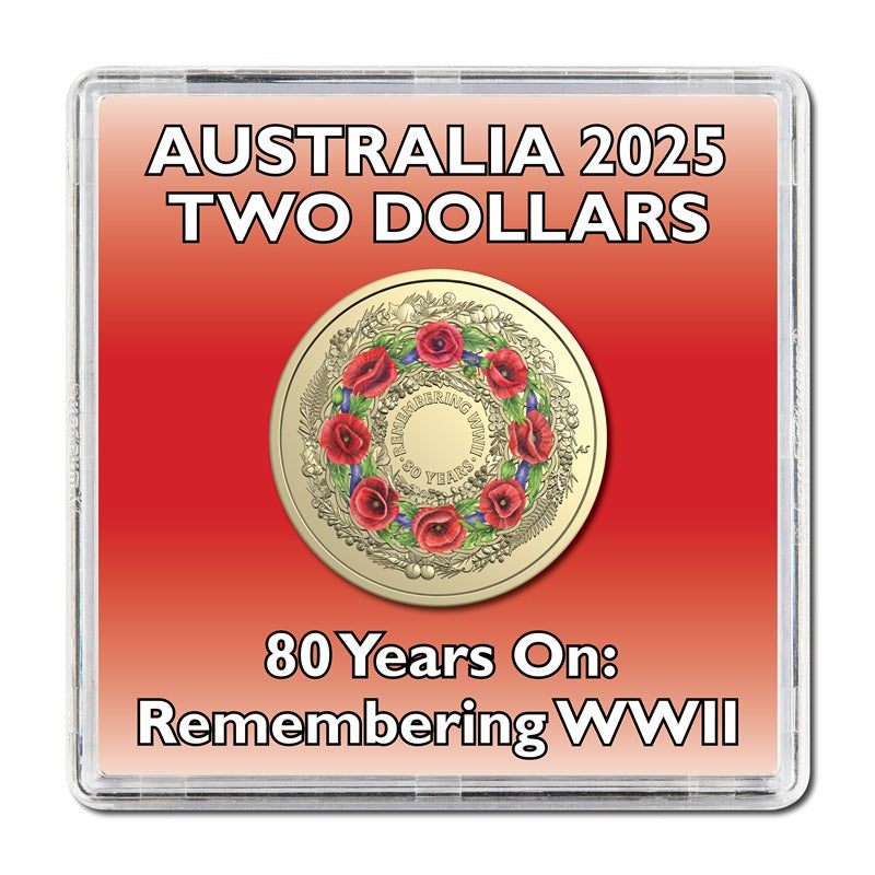 $2 2025 WWII 80th Anniversary UNC