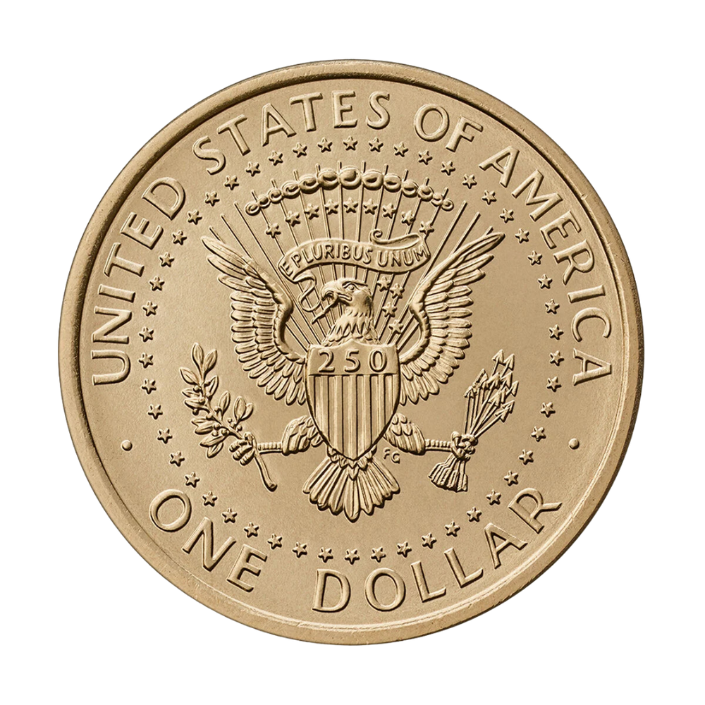 USA 2026 Semiquincentennial President Donald J Trump $1 Coin UNC