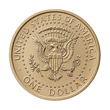 USA 2026 Semiquincentennial President Donald J Trump $1 Coin UNC