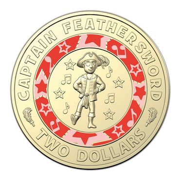 $2 2021 Wiggles 4 Coin Set UNC