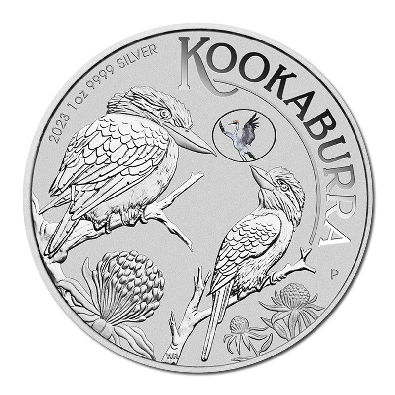 2023 Kookaburra 1oz Silver with Brolga Privy - ANDA Brisbane