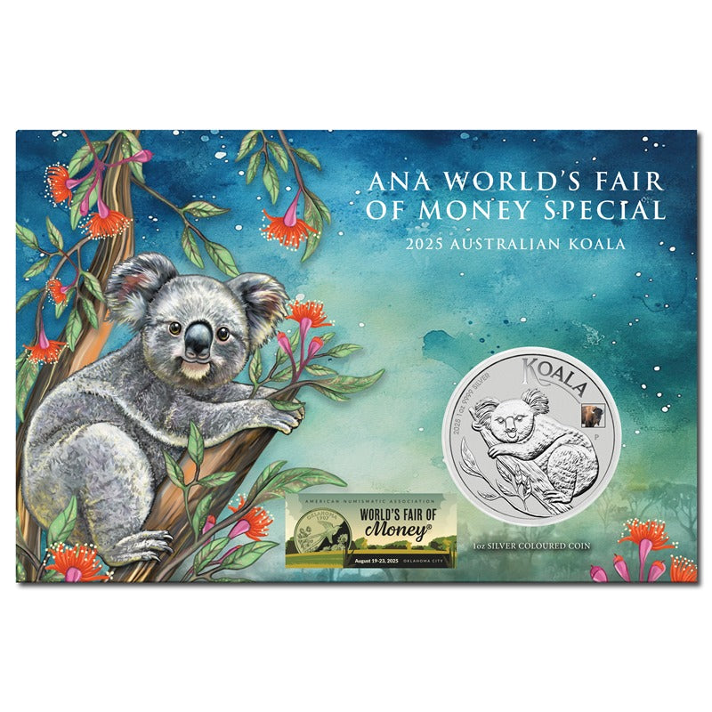 2025 Koala 1oz Silver with Bison Privy - ANA Coin Show