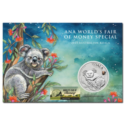 2025 Koala 1oz Silver with Bison Privy - ANA Coin Show