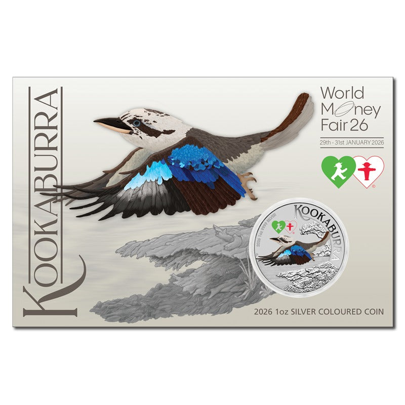 2026 Kookaburra WMF Berlin 1oz Silver Coloured
