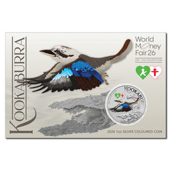 2026 Kookaburra WMF Berlin 1oz Silver Coloured
