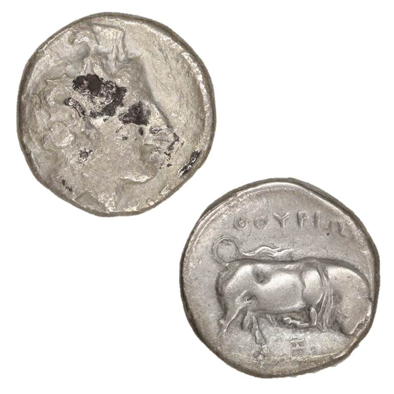 Ancient Italy, Lucania, Thurium c.350BC Silver Stater