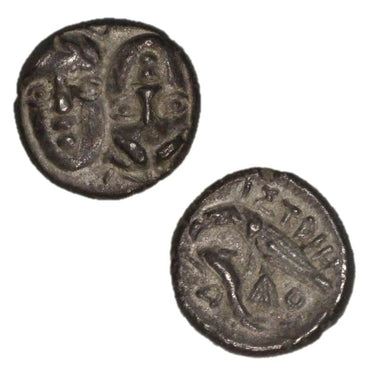 Greece, Thrace, Moesia, Istros 400-350BC Silver Trihemiobol