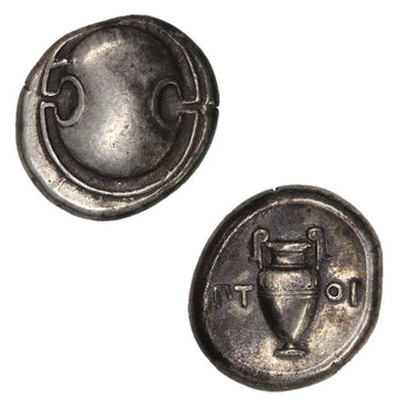 Ancient Greece, Boeotia, Thebes 395-338BC Silver Stater VF