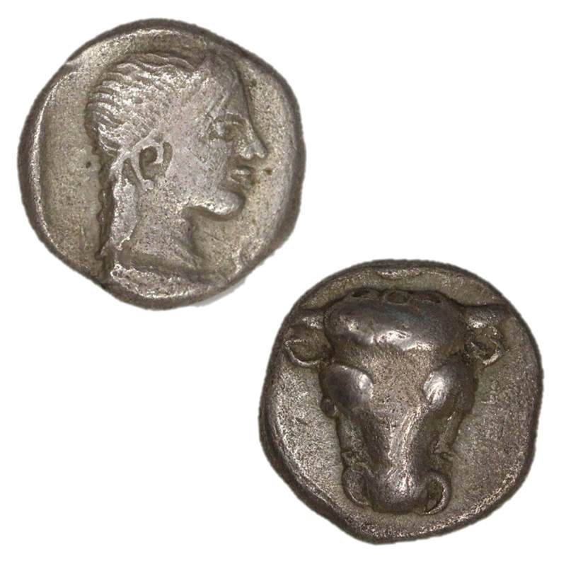 Ancient Greece, Phokis 457-446BC Silver Triobol nVF