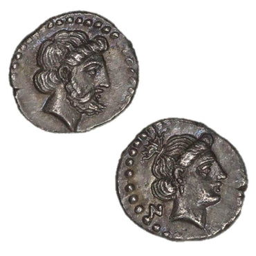 Ancient Greece, Cilicia, Nagidos 400-380BC Silver Obol EF