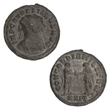 Rome Aurelian 270-275AD Bronze Silvered Antoninianus