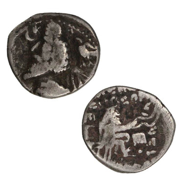 Indo-Parthians Aria or Mardates 1st Century BC Silver Drachm