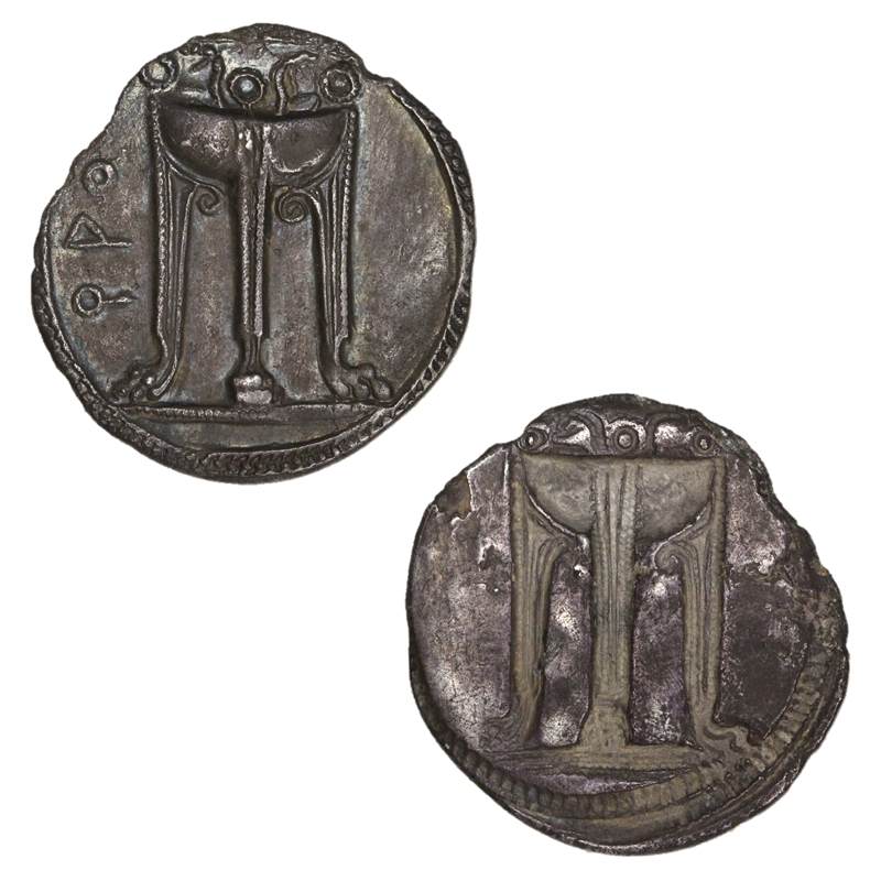 Italy, Bruttium, Kroton c.520BC Silver Stater or Nomos VF+