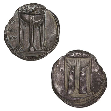 Italy, Bruttium, Kroton c.520BC Silver Stater or Nomos VF+