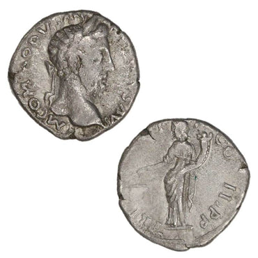 Ancient Rome, Commodus 177-192AD Silver Denarius