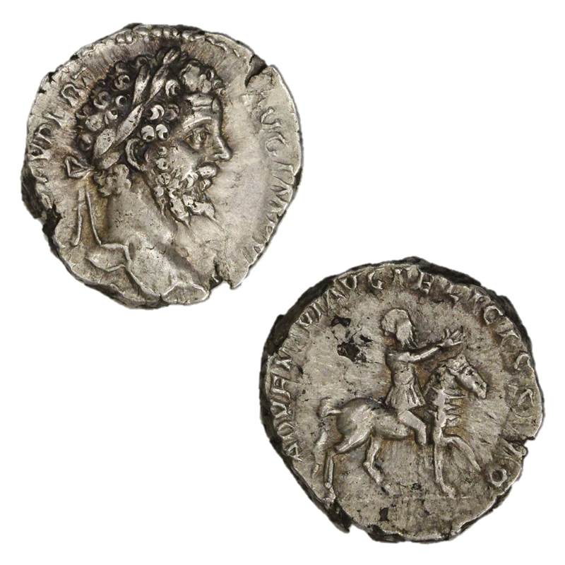Roman Empire, Septimius Severus 193-211AD Silver Denarius